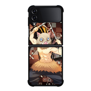 HASHIBIRA INOSUKE DEMON SLAYER 4 Samsung Z Flip 4 Case HASHIBIRA INOSUKE DEMON SLAYER 4 Samsung Z Flip 4 Case