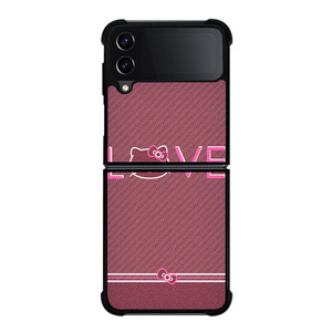 HELLO KITTY PINK LOVE 2 Samsung Z Flip 4 Case HELLO KITTY PINK LOVE 2 Samsung Z Flip 4 Case