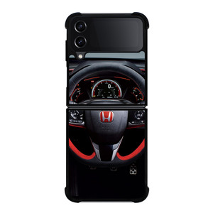 HONDA CIVIC STEERING WHEELS Samsung Z Flip 4 Case HONDA CIVIC STEERING WHEELS Samsung Z Flip 4 Case