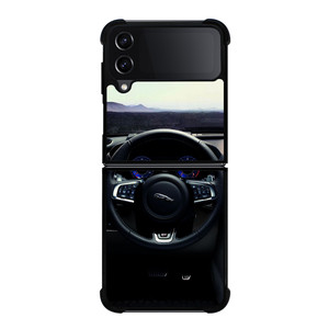 JAGUAR STEERING WHEEL Samsung Z Flip 4 Case JAGUAR STEERING WHEEL Samsung Z Flip 4 Case