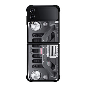 JEEP WRANGLER BLACK Samsung Z Flip 4 Case JEEP WRANGLER BLACK Samsung Z Flip 4 Case