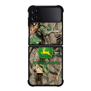 JOHN DEERE LOGO CAMO Samsung Z Flip 4 Case JOHN DEERE LOGO CAMO Samsung Z Flip 4 Case