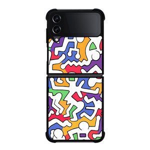 KEITH HARING ART Samsung Z Flip 4 Case KEITH HARING ART Samsung Z Flip 4 Case