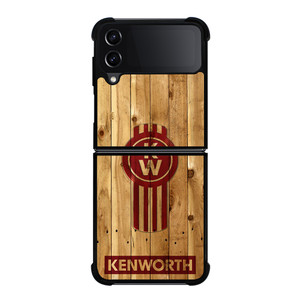 KENWORTH TRUCK LOGO WOODEN 2 Samsung Z Flip 4 Case
