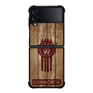 KENWORTH TRUCK LOGO WOODEN 3 Samsung Z Flip 4 Case