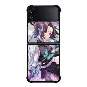 KOCHOU DEMON SLAYER Samsung Z Flip 4 Case KOCHOU DEMON SLAYER Samsung Z Flip 4 Case