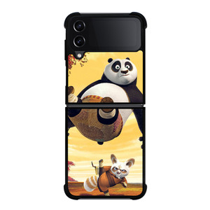 KUNGFU PANDA PO MASTER SHIFU Samsung Z Flip 4 Case KUNGFU PANDA PO MASTER SHIFU Samsung Z Flip 4 Case