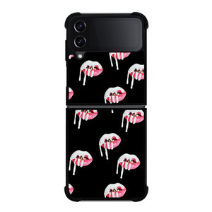 KYLIE LIPS COLLAGE Samsung Z Flip 4 Case KYLIE LIPS COLLAGE Samsung Z Flip 4 Case