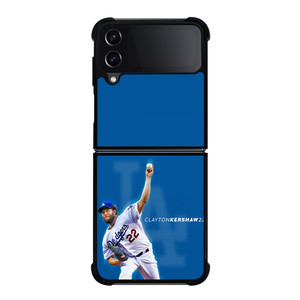 LA DODGERS CLAYTON KERSHAW Samsung Z Flip 4 Case LA DODGERS CLAYTON KERSHAW Samsung Z Flip 4 Case