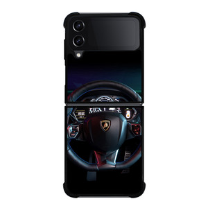LAMBORGHINI STEERING WHEEL 3 Samsung Z Flip 4 Case