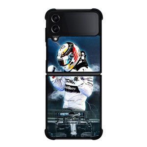 LEWIS HAMILTON CHAMPIONS 3 Samsung Z Flip 4 Case LEWIS HAMILTON CHAMPIONS 3 Samsung Z Flip 4 Case
