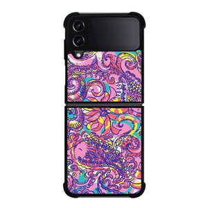 LILLY PULITZER FISH Samsung Z Flip 4 Case LILLY PULITZER FISH Samsung Z Flip 4 Case
