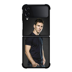 LIONEL MESSI COOL WITH BLACK Samsung Z Flip 4 Case LIONEL MESSI COOL WITH BLACK Samsung Z Flip 4 Case