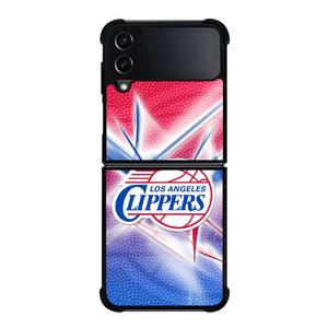 LOS ANGELES CLIPPERS LOGO Samsung Z Flip 4 Case LOS ANGELES CLIPPERS LOGO Samsung Z Flip 4 Case