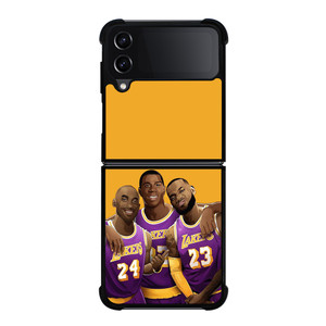 LOS ANGELES LAKERS PLAYERS Samsung Z Flip 4 Case LOS ANGELES LAKERS PLAYERS Samsung Z Flip 4 Case