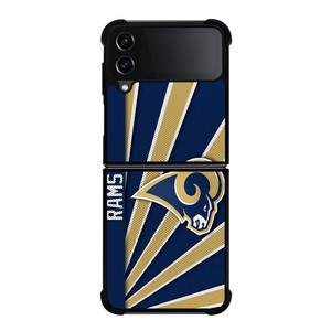 LOS ANGELES RAMS LOGO Samsung Z Flip 4 Case LOS ANGELES RAMS LOGO Samsung Z Flip 4 Case