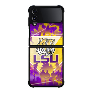 LSU TIGERS LOGO Samsung Z Flip 4 Case LSU TIGERS LOGO Samsung Z Flip 4 Case