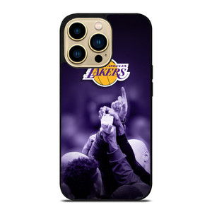 LA LAKERS LOS ANGELES iPhone 14 Pro Max Case LA LAKERS LOS ANGELES iPhone 14 Pro Max Case