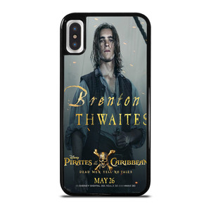 PIRATES OF THE CARIBBEAN BRENTON THWAITES iPhone X / XS Case PIRATES OF THE CARIBBEAN BRENTON THWAITES iPhone X / XS Case