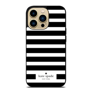 KATE SPADE BLACK WHITE iPhone 14 Pro Max Case KATE SPADE BLACK WHITE iPhone 14 Pro Max Case