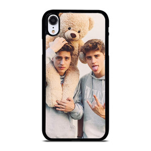 MARTINEZ TWINS TEDDY BEAR iPhone XR Case MARTINEZ TWINS TEDDY BEAR iPhone XR Case