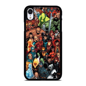 MARVEL COMICS CHARACTERS iPhone XR Case