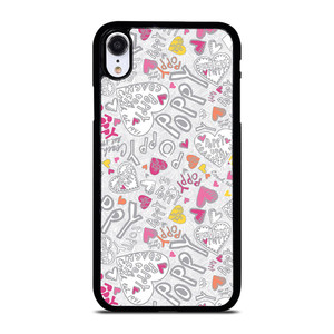 PINK COACH PATTERN LOGO iPhone XR Case
