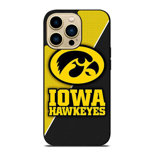 IOWA HAWKEYES 4 iPhone 14 Pro Max Case