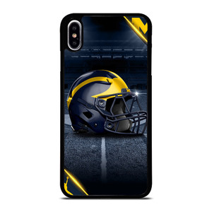 MICHIGAN WOLVERINES FOOTBALL iPhone XS Max Case MICHIGAN WOLVERINES FOOTBALL iPhone XS Max Case