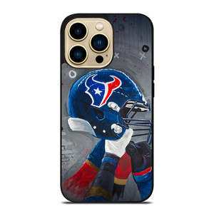HOUSTON TEXANS HELMET 3 iPhone 14 Pro Max Case