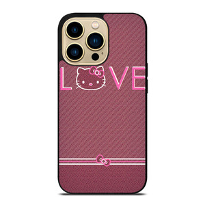 HELLO KITTY PINK LOVE 2 iPhone 14 Pro Max Case