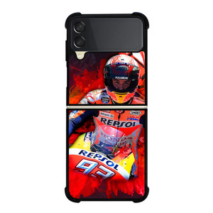 MARC MARQUEZ HELMET 2 Samsung Z Flip 3 Case