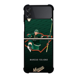 MARCUS FOLIGNO MINNESOTA WILD Samsung Z Flip 3 Case MARCUS FOLIGNO MINNESOTA WILD Samsung Z Flip 3 Case