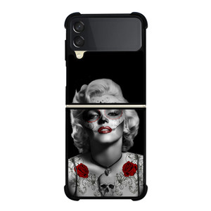 MARILYN MONROE GOTHIC Samsung Z Flip 3 Case MARILYN MONROE GOTHIC Samsung Z Flip 3 Case