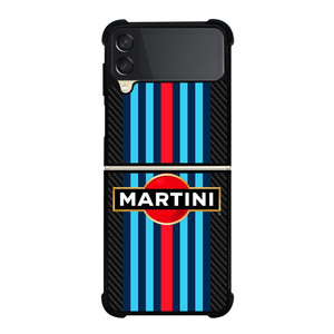 MARTINI RACING LOGO Samsung Z Flip 3 Case MARTINI RACING LOGO Samsung Z Flip 3 Case