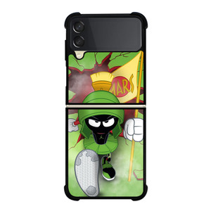 MARVIN THE MARTIAN JORDAN Samsung Z Flip 3 Case MARVIN THE MARTIAN JORDAN Samsung Z Flip 3 Case