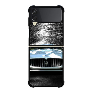 MASERATI LOGO Samsung Z Flip 3 Case MASERATI LOGO Samsung Z Flip 3 Case