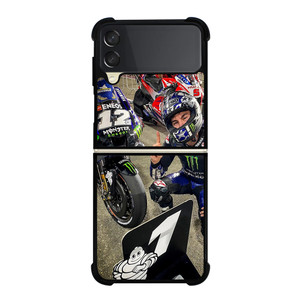 MAVERICK VINALES HELMET 2 Samsung Z Flip 3 Case MAVERICK VINALES HELMET 2 Samsung Z Flip 3 Case