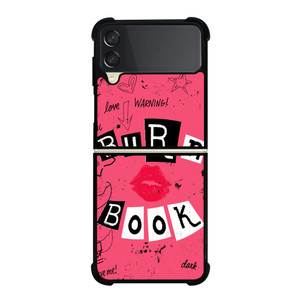 MEAN GIRLS BURN BOOK 2 Samsung Z Flip 3 Case MEAN GIRLS BURN BOOK 2 Samsung Z Flip 3 Case