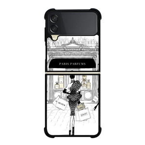 MEGAN HESS FASHION Samsung Z Flip 3 Case MEGAN HESS FASHION Samsung Z Flip 3 Case