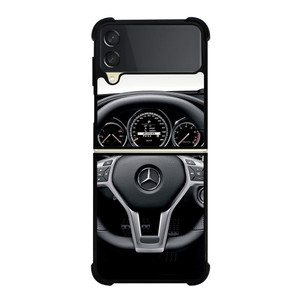 MERCEDES BENZ STEERING WHEEL Samsung Z Flip 3 Case MERCEDES BENZ STEERING WHEEL Samsung Z Flip 3 Case