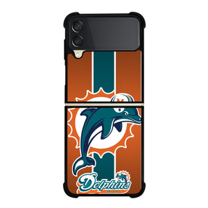 MIAMI DOLPHINS 3 Samsung Z Flip 3 Case MIAMI DOLPHINS 3 Samsung Z Flip 3 Case