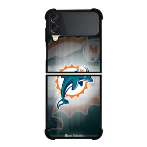 MIAMI DOLPHINS Samsung Z Flip 3 Case MIAMI DOLPHINS Samsung Z Flip 3 Case