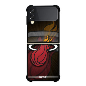 MIAMI HEAT LOGO Samsung Z Flip 3 Case MIAMI HEAT LOGO Samsung Z Flip 3 Case