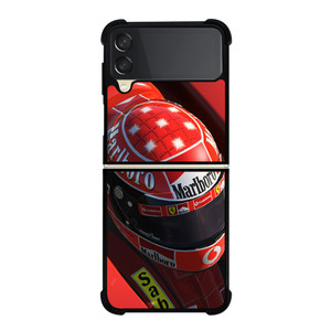 MICHAEL SCHUMACHER HELMET 3 Samsung Z Flip 3 Case MICHAEL SCHUMACHER HELMET 3 Samsung Z Flip 3 Case