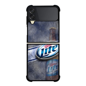 MILLER LITE BEER Samsung Z Flip 3 Case MILLER LITE BEER Samsung Z Flip 3 Case