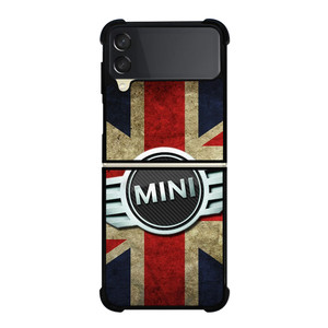 MINI COOPER LOGO 3 Samsung Z Flip 3 Case MINI COOPER LOGO 3 Samsung Z Flip 3 Case