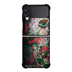MINNESOTA WILD SYMBOL Samsung Z Flip 3 Case MINNESOTA WILD SYMBOL Samsung Z Flip 3 Case