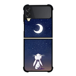 MOON BUNNY Samsung Z Flip 3 Case MOON BUNNY Samsung Z Flip 3 Case