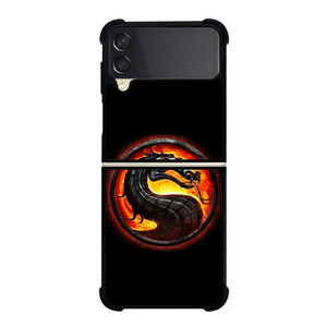 MORTAL KOMBAT LOGO Samsung Z Flip 3 Case MORTAL KOMBAT LOGO Samsung Z Flip 3 Case